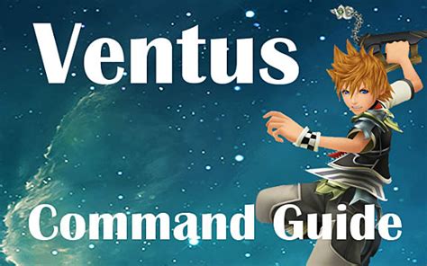 kh bbs ventus commands.